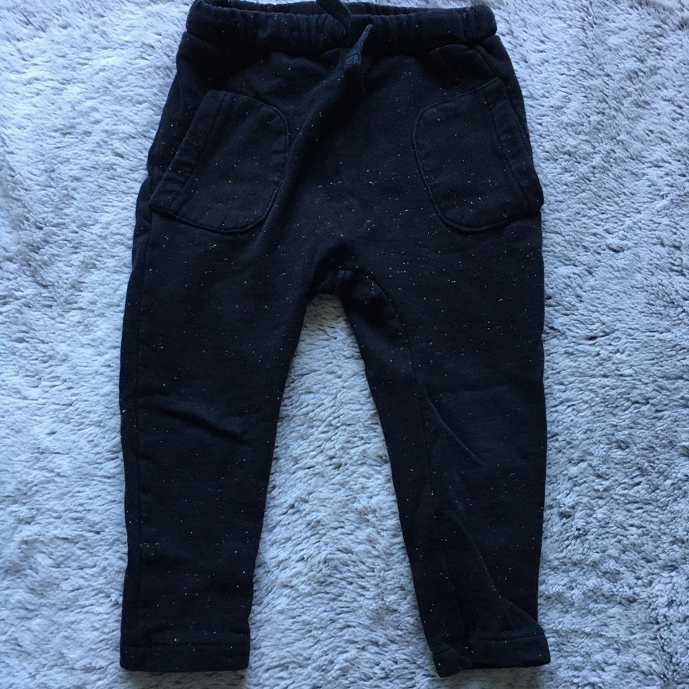 ☀️ Toddler Zara Black Speckled Sweatpant ☀️